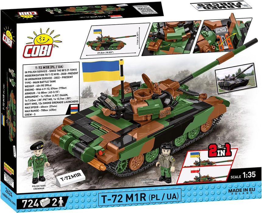 Cobi 2624 - Armed Forces - T-72 Mir 724 pcs