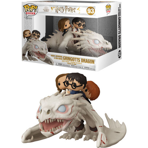 Funko - Rides: Harry Potter (Dragon with Harry, Ron & Hermione)