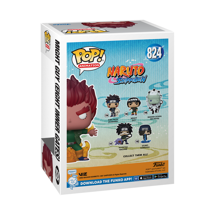 Funko - Animation: Naruto Shippuden (Might Guy - Eight Inner Gates) POP! Vinyl