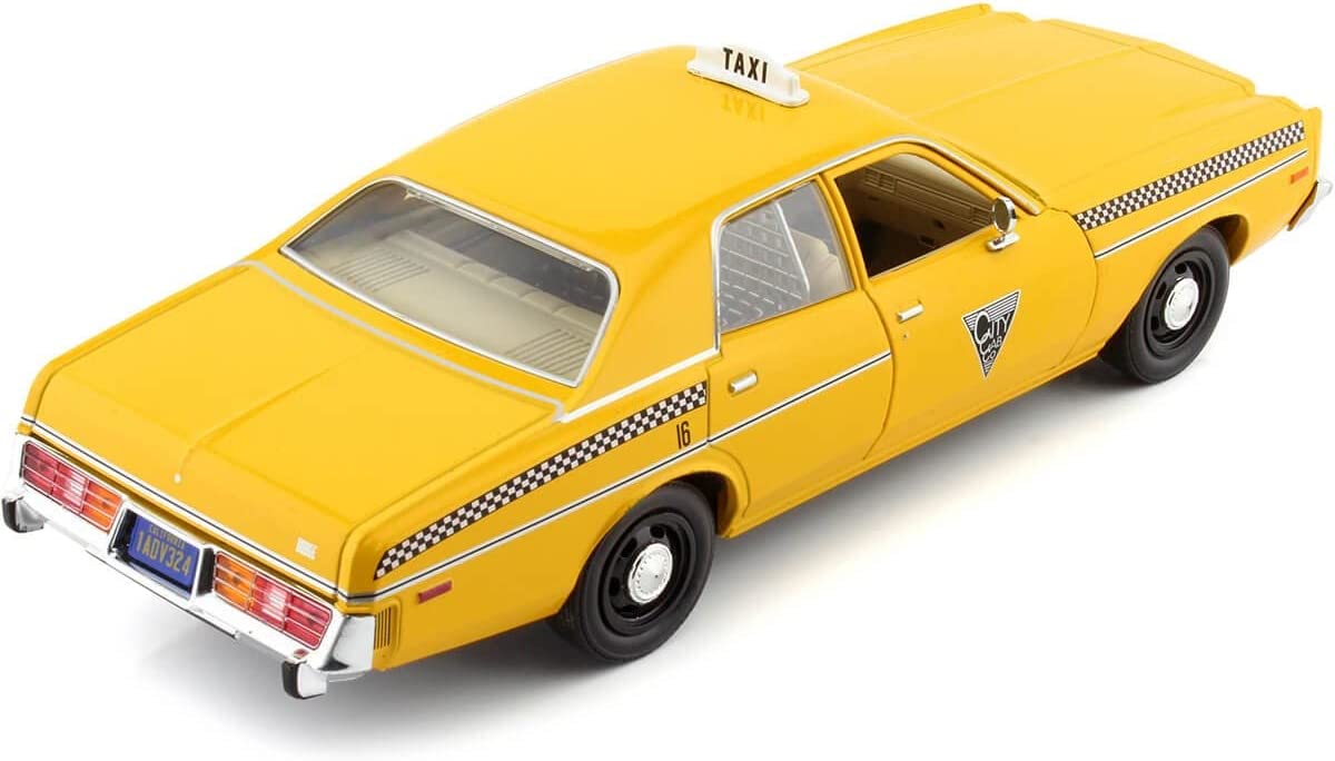 Greenlight Collectibles - 1/24 Rocky III (1982) 1978 Dodge Monaco - City Cab Co. Collectible Car