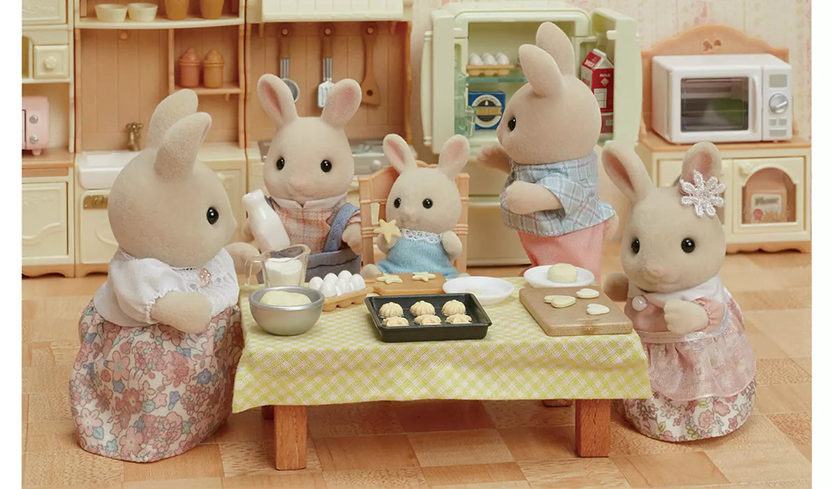 Sylvanian Families - Milk Rabbit Family