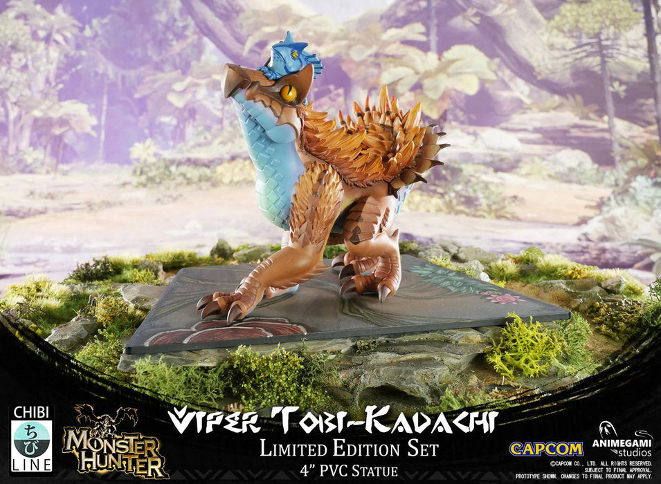 Animegami Chibi - Monster Hunter PVC (Viper Tobi-Kadachi) Figure