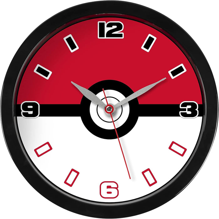 Pokemon Poke Ball Wall Clock