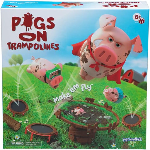 Pigs On Trampolines Game