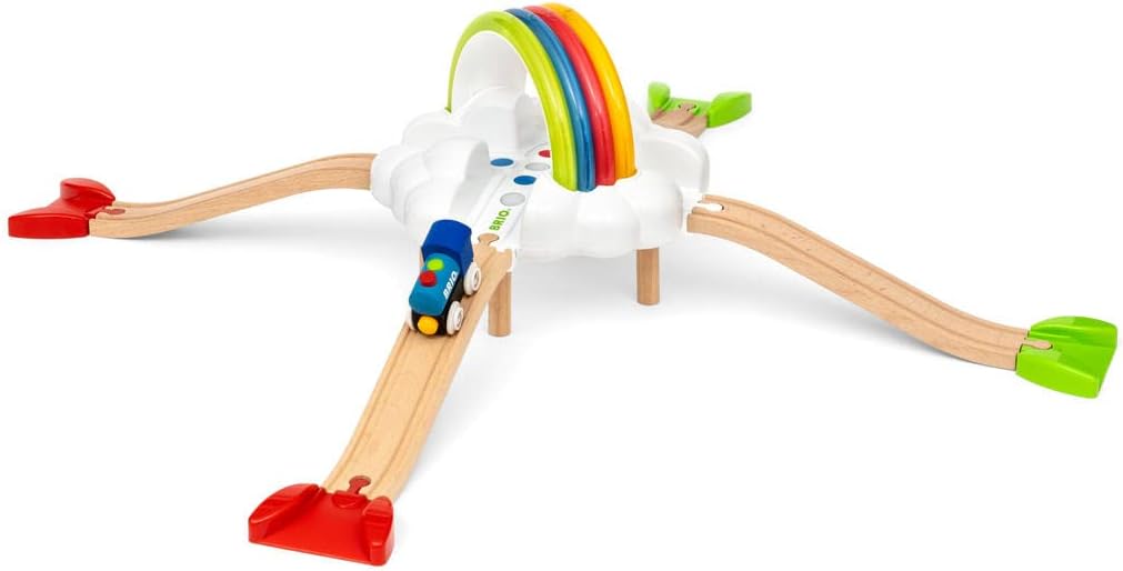 BRIO - My First Railway Light Up Rainbow Set