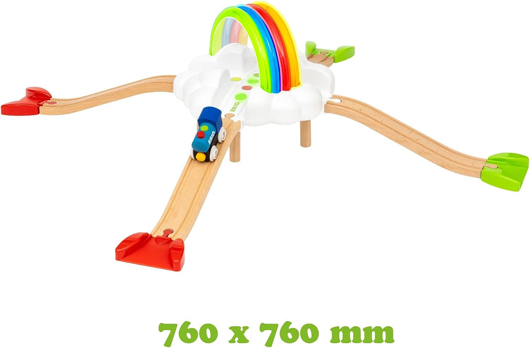 BRIO - My First Railway Light Up Rainbow Set