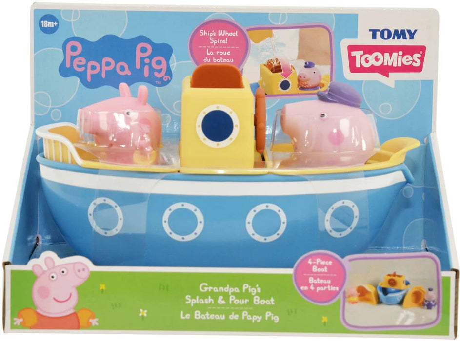 Peppa Pig - Grandpa Pig's Splash & Pour Boat