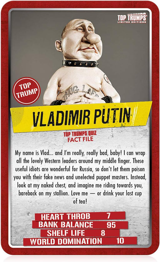 Top Trumps - Limited Edition Spitting Image Card Game