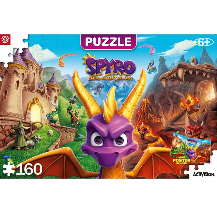 Spyro: Reignited Trilogy Jigsaw Puzzle (160 Pieces)