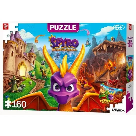 Spyro: Reignited Trilogy Jigsaw Puzzle (160 Pieces)