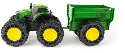 John Deere - Lights & Sounds Tractor with Wagon