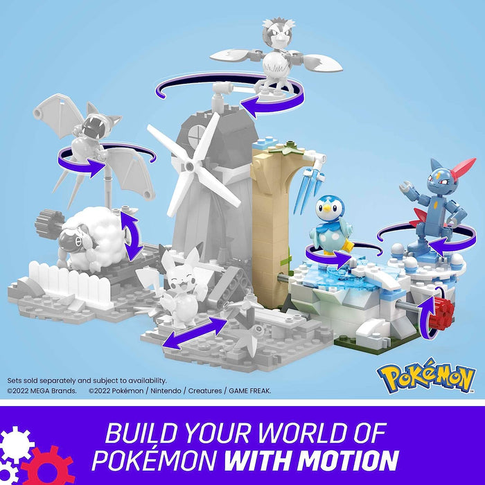Mega Bloks Pokemon Adventure Builder - Piplup & Sneasel Chill Out