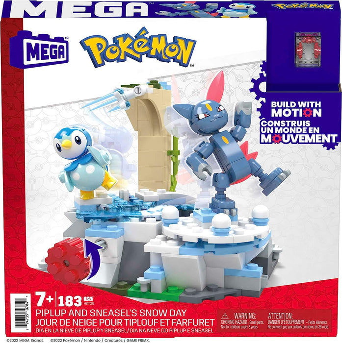 Mega Bloks Pokemon Adventure Builder - Piplup & Sneasel Chill Out