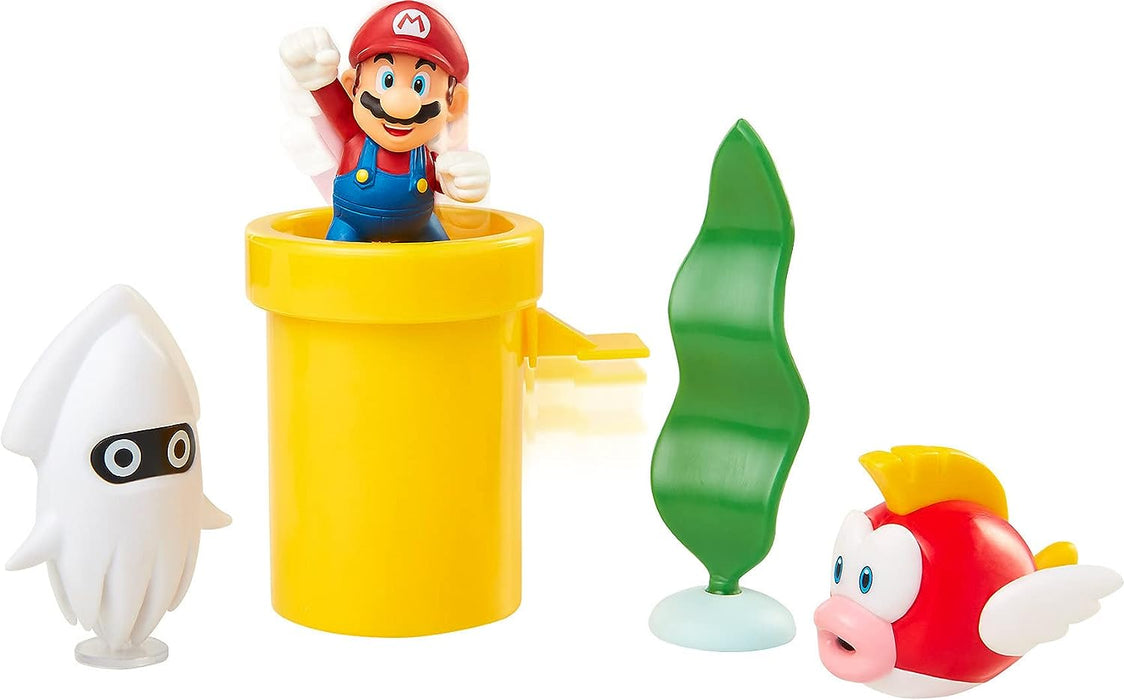 Nintendo - Super Mario Underwater Diorama Playset