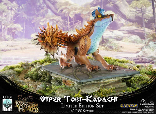 Animegami Chibi - Monster Hunter PVC (Viper Tobi-Kadachi) Figure