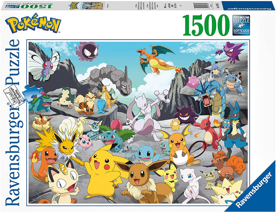 Pokemon Classics 1500 Piece Puzzle Board Game