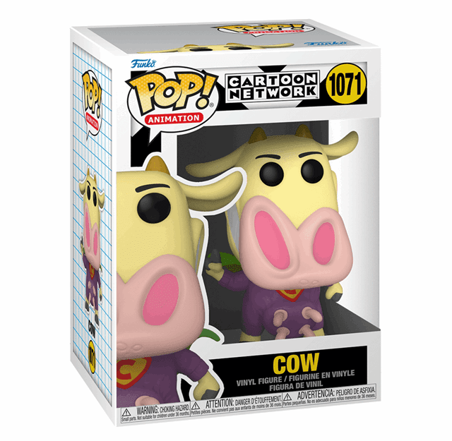Funko - Animation: Cartoon Network - Cow & Chicken (Cow) POP! Vinyl
