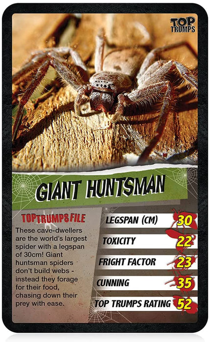 Top Trumps Classics Spiders