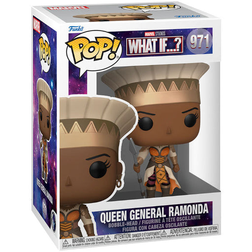 Funko - Marvel: What If ...? (Queen General Ramonda) POP! Vinyl