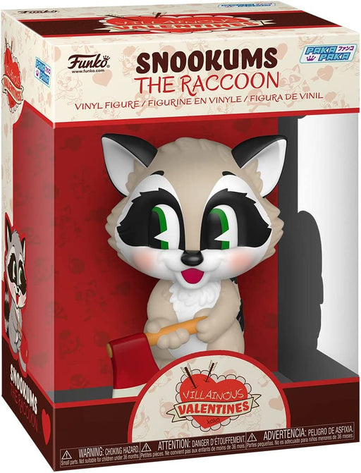 Funko - Vinyl: Snookums Villainous Valentines (The Raccoon) POP! Vinyl