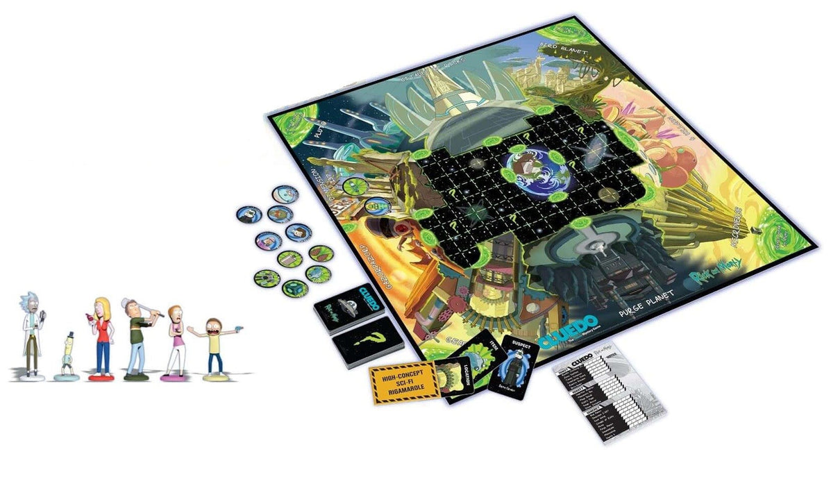 Cluedo - Rick & Morty Board Game