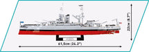 Cobi  World War II - USS Arizona (2046 Pieces)