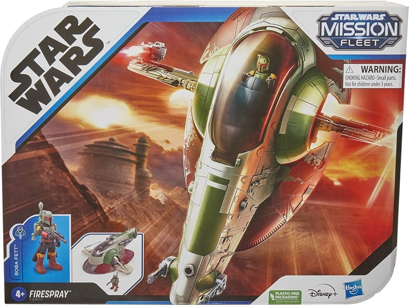 Star Wars Mission Fleet - Boba Fett & Starship