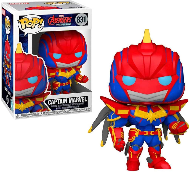 Funko - Marvel: Avengers Mech Strike (Captain Marvel) POP! Vinyl