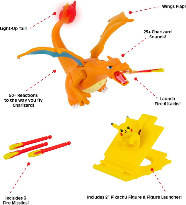 Pokemon - Deluxe Interactive Figure (Charizard)