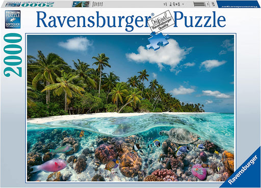 A Dive in the Maldives Jigsaw Puzzle (2000 Pieces)