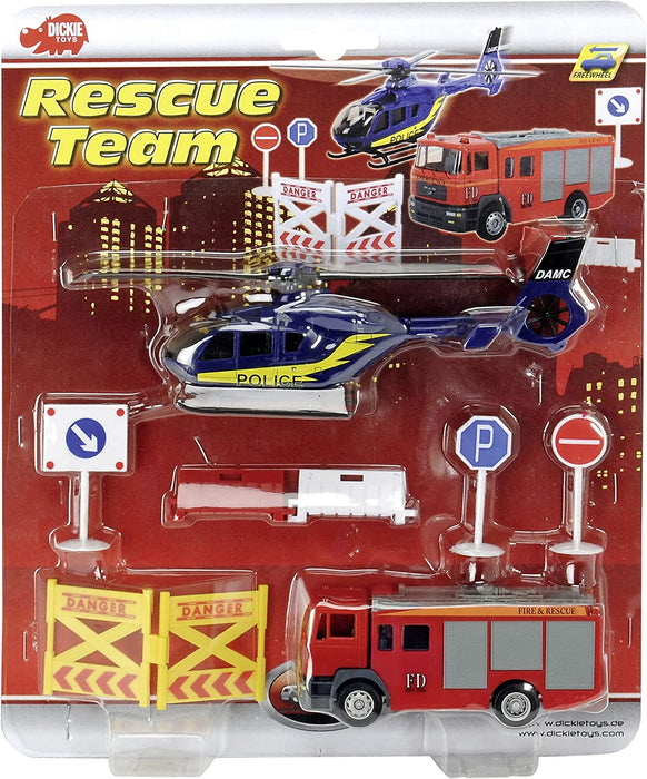 Emergency Services Toy Playset