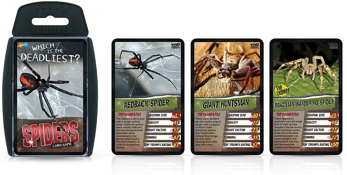 Top Trumps Classics Spiders