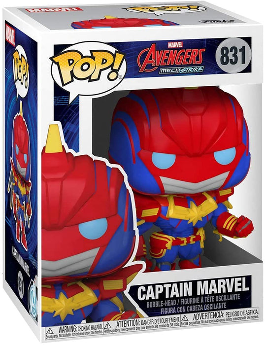 Funko - Marvel: Avengers Mech Strike (Captain Marvel) POP! Vinyl