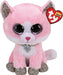 Ty - Fiona Pink Cat - Beanie Boos