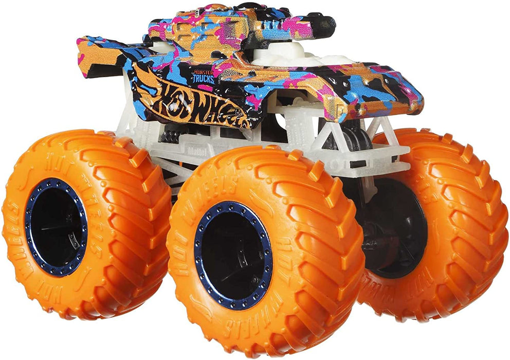 Hot Wheels - Monster Truck Glow In The Dark Car Bundle