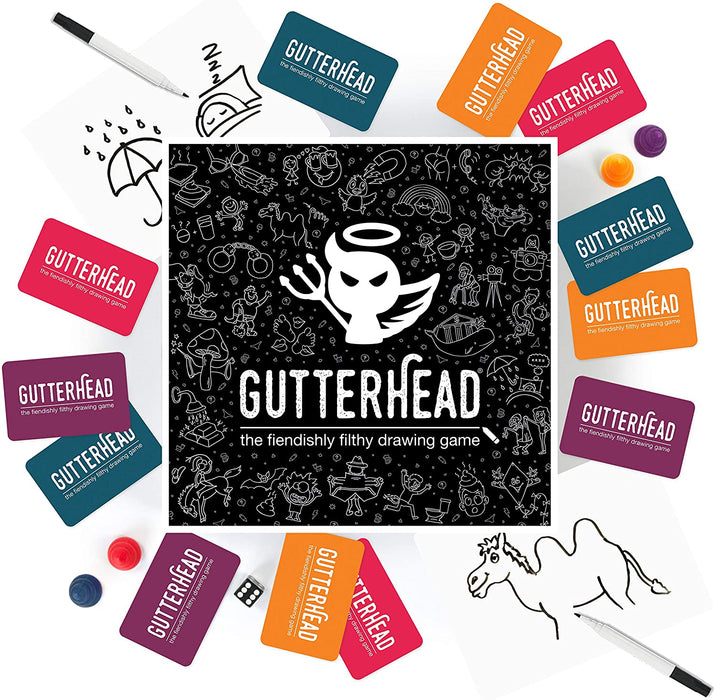 Gutterhead - The Fiendishly Filthy Drawing Game