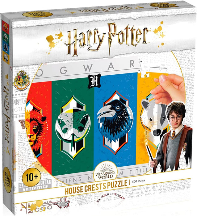 Harry Potter House Crests 500 Piece Puzzle