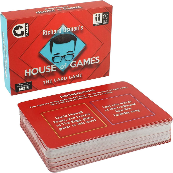 House of Games Card Game