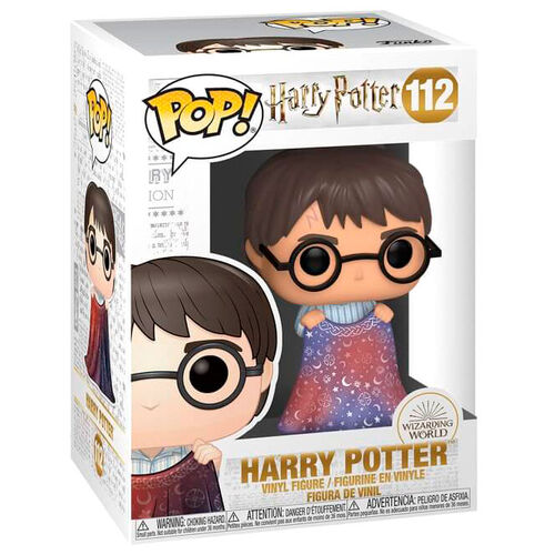 Funko - Movies: Harry Potter (Harry with Invisibility Cloak)