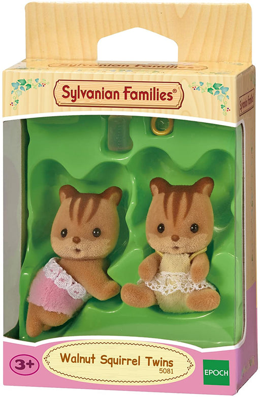 Sylvanian Families - Walnut Squirrel Twins (NEW)