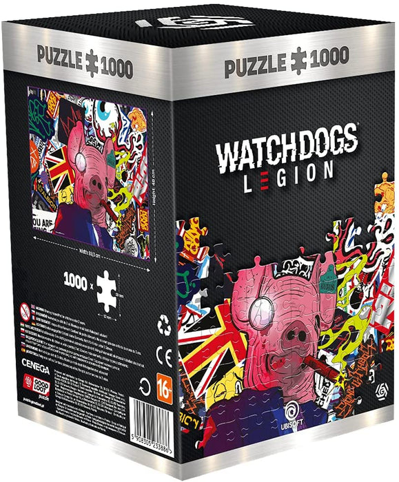 Good Loot: Watch Dogs Legion (Pig Mask) 1000 piece Puzzle