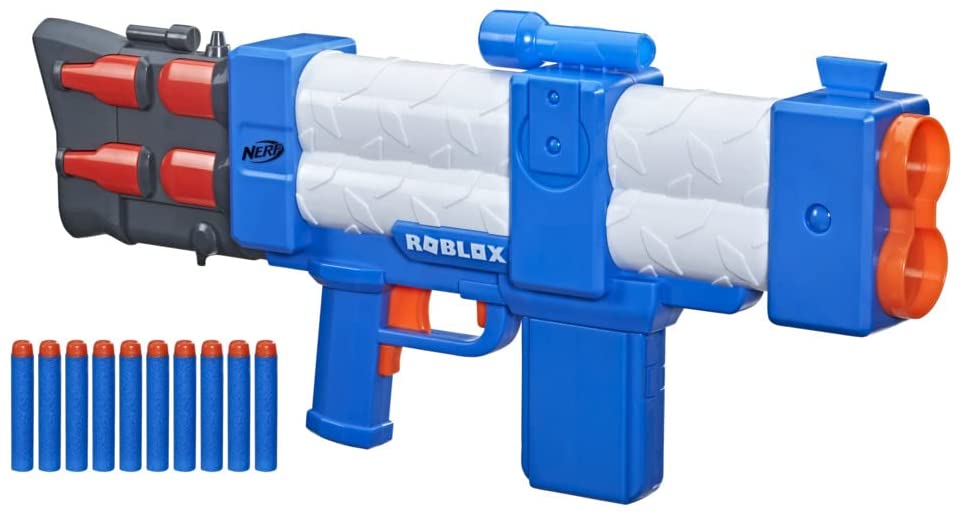 Brand New NERF Roblox Adopt Me!: BEES! Soft Dart Blaster Gun + 8