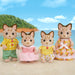 Sylvanian Families - Striped Cat Family