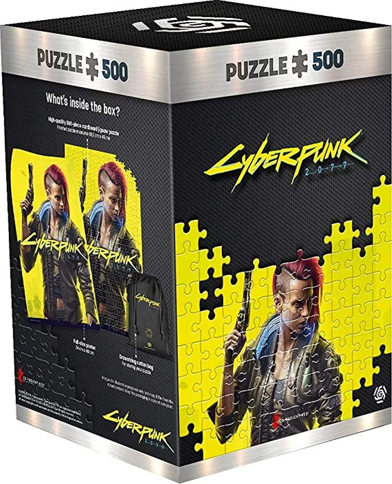 CyberPunk 2077: Keyart Female V Jigsaw Puzzle (500 Pieces)