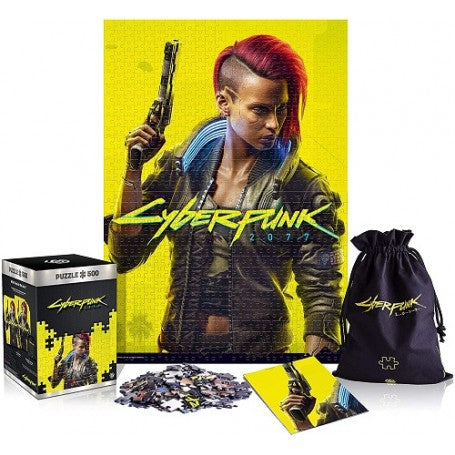 CyberPunk 2077: Keyart Female V Jigsaw Puzzle (500 Pieces)