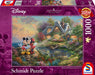 Thomas Kinkade: Disney Mickey & Minnie Sweetheart Cove Jigsaw Puzzle (1000 Piece)