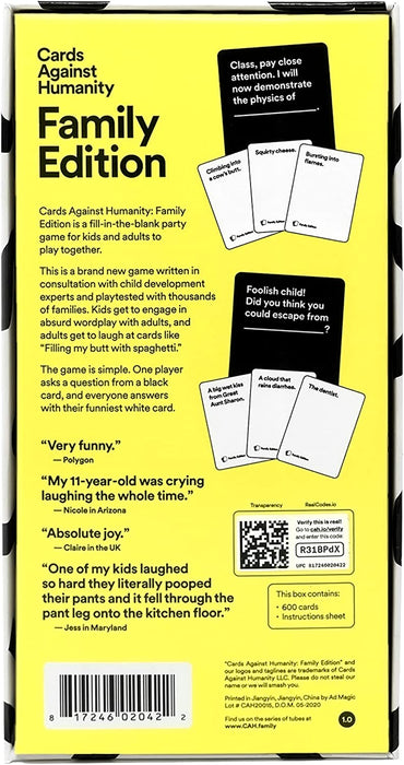 Cards Against Humanity - Family Edition Card Game