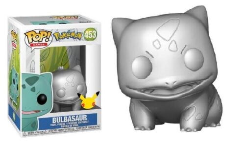 Funko - Games: Pokemon 25th Anniversary (Metalic Bulbasaur)