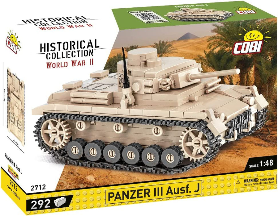 Cobi - World War II - PANZER III AUS F J 292 PCS