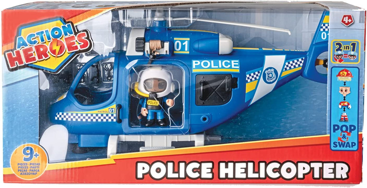 Police best sale helicopter toy